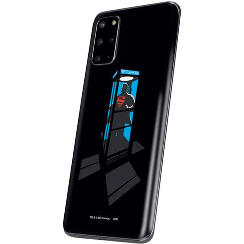 DC Comics Superman Phone booth Galaxy S20 Plus Skin